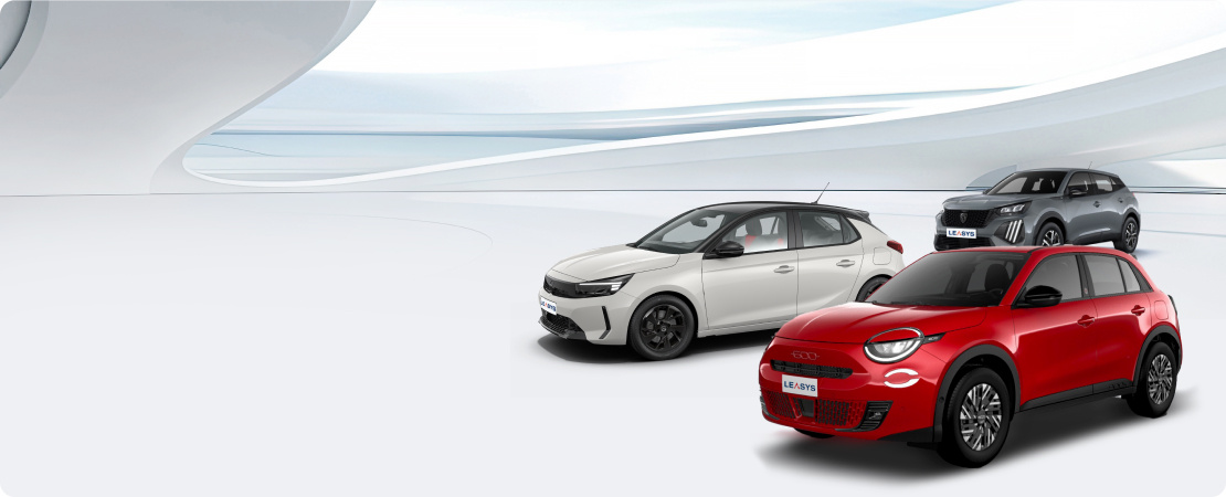 Three cars lining up