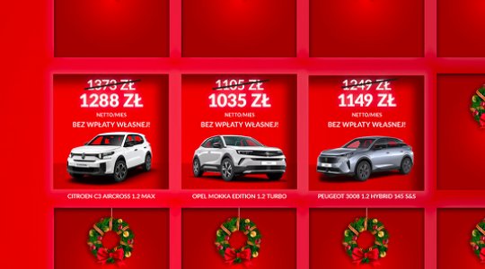 Miesiąc cudów w Leasys!​