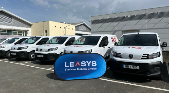 Leasys reforça a relação com a TK Elevator, com o fornecimento de 217 viaturas Peugeot Partner, 50% das quais 'made in' Portugal