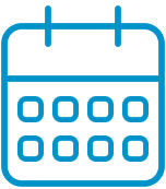 An icon of a calcualtor representing costs.